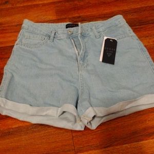 Vintage Guess Gia Rolled Shorts